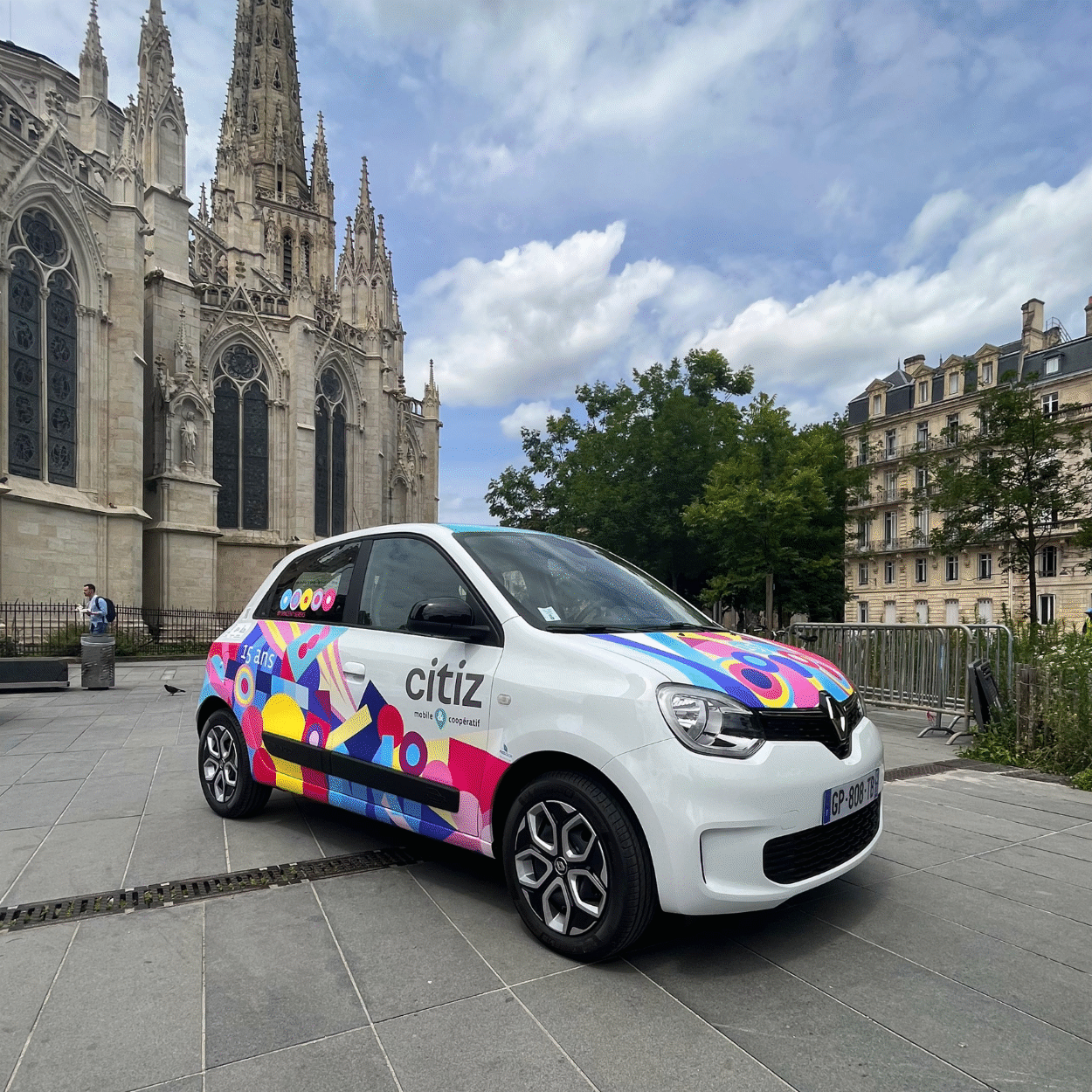 Une citiz avec un design spécial pour les 15 ans de la coopérative